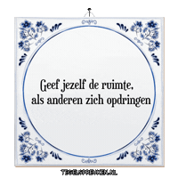 Focus Ontspanning Sticker by Tegelspreuken.nl