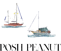 Boat Skip Sticker by Posh Peanut