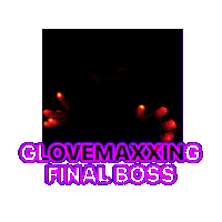 Gloving Final Boss Sticker