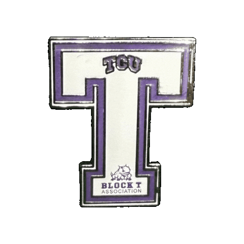 pinnedpins giphygifmaker university texas christian Sticker
