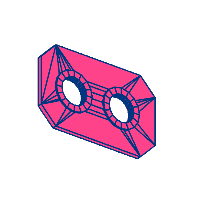 Cianomagenta Sticker