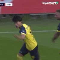 Happy Football GIF by ElevenSportsBE