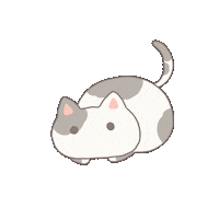 Sad Cat Sticker by Yue