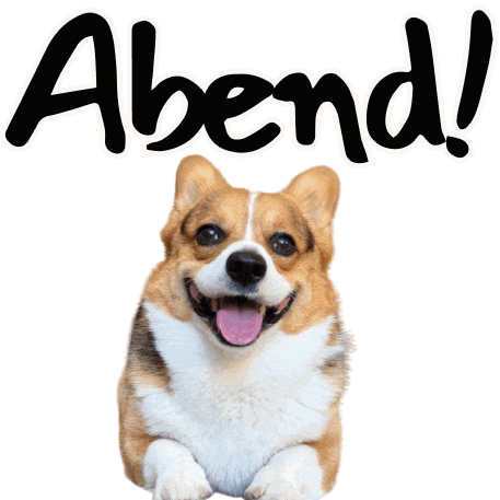 German Corgi Sticker