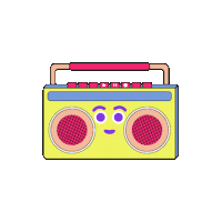 Happy Pink Sticker
