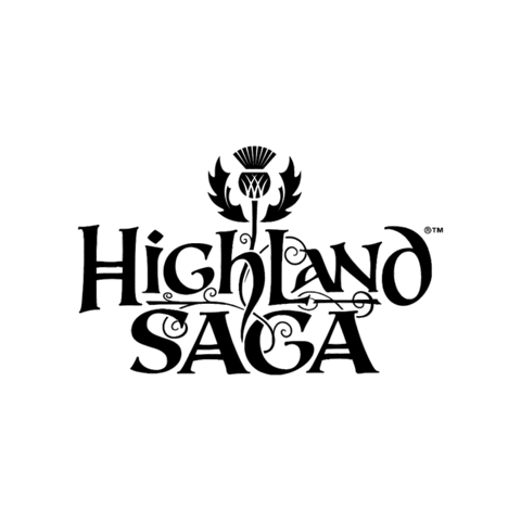 Highlandsaga scottish piper highlander highlands Sticker