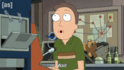 Looking Wait What GIF by Adult Swim