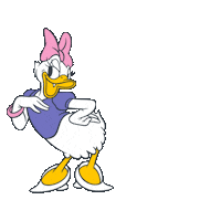 Disney Daisy Sticker by Mickey Mouse