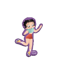 ninalaurio new post asian filipino rollerskate Sticker