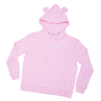 Hoodie Rosado Sticker by Blush-Bar