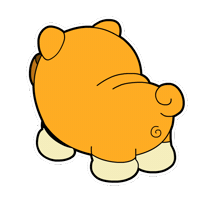 Cartoon Stone Sticker