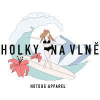 Holky Na Vlne Sticker by Hotdogapparel