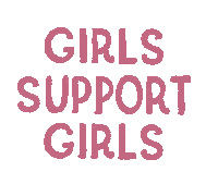 Girls Support Girls Sticker