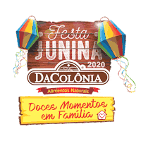 dacolonia festa junina colonia arraial Sticker