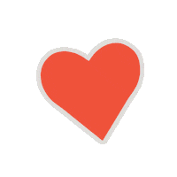 Heart Coeur Sticker by Manon Louart