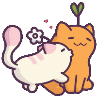 Cat Love Sticker by Castaways