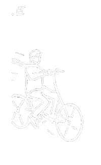 Bike Moving Sticker