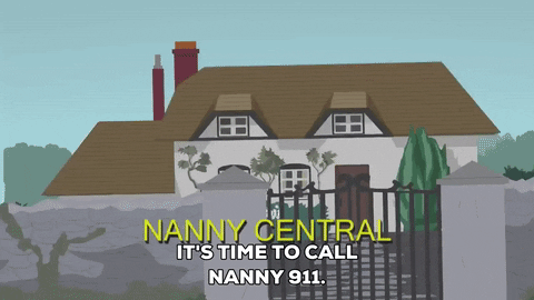 nanny 911 house GIF by South Park 