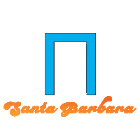 CJnetwork rainbow cj santa barbara cju Sticker