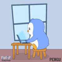 Working Locked In GIF by Pudgy Penguins