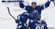 Happy Ice Hockey GIF by NHL