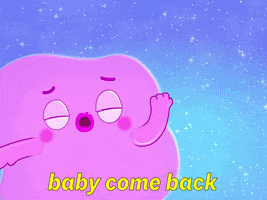 Come Back Pink Blob GIF