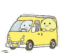 Car Driving Sticker