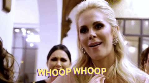 excited real housewives GIF by leeannelocken