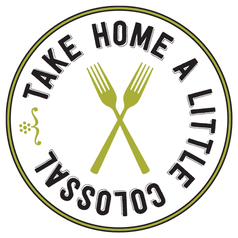 colossalcafe breakfast restaurant lunch small business Sticker