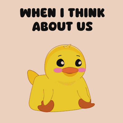 Rubber Duck Love GIF by MeetDuckey