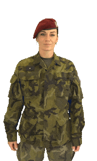 Army Yes Sticker by Armáda České republiky