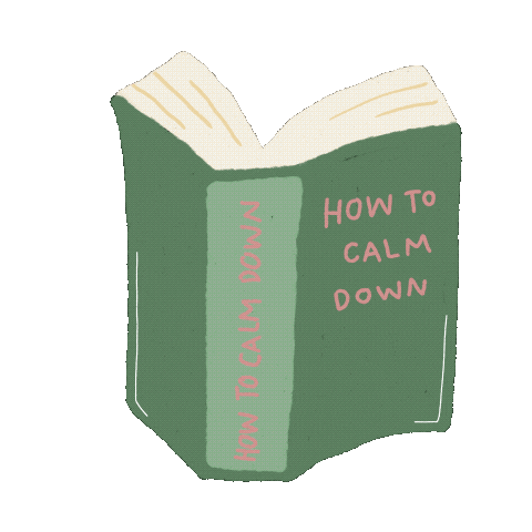 gambarhore giphyupload relax book calm Sticker