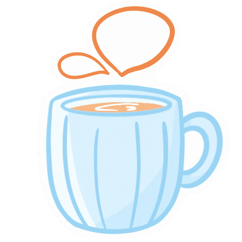 Coffee Tea Sticker