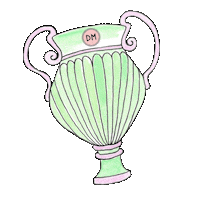 DomenicaMarland illustration artist artwork vase Sticker