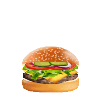 summer burger Sticker by Inter-State Studio & Publishing Co.®