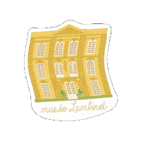 Hotel Museum Sticker by Nathalie Lambinet