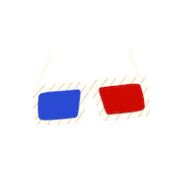 Movie Watching Sticker