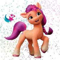 My Little Pony Makeup Sticker by Lottie London