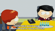 meeting talking GIF by South Park 