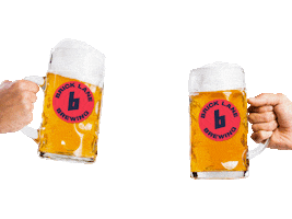 bricklanebrewing celebrate beer cheers weekend Sticker