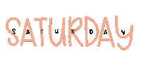 Days Of The Week Day Sticker
