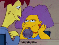 Speaking Season 3 GIF by The Simpsons