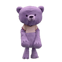 Teddy Bear Hello Sticker by Teddy Too Big