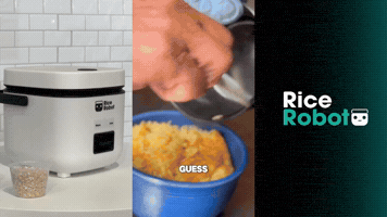 Broccoli Cheddar Rice. One Button. | Rice Robot