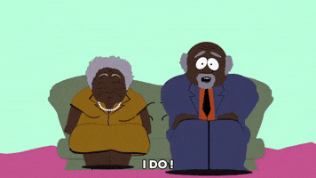happy chef's parents GIF by South Park 
