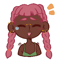 Pink Smile Sticker