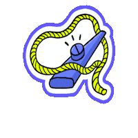 Rope Lasso Sticker by Podsights
