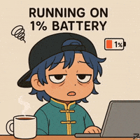 Dark Circles Sigh GIF by Persona