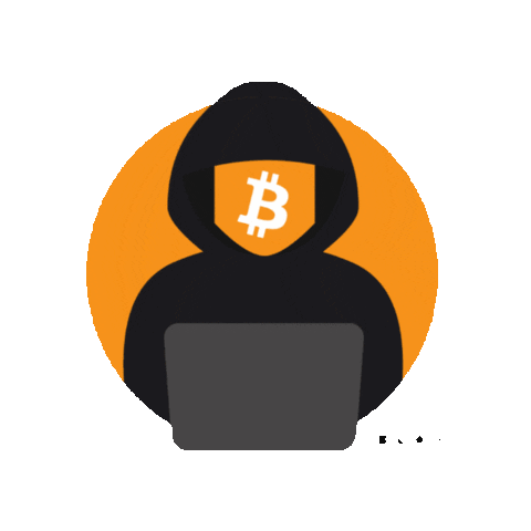 Bitcoin Satoshi Sticker by BLOX  crypto app