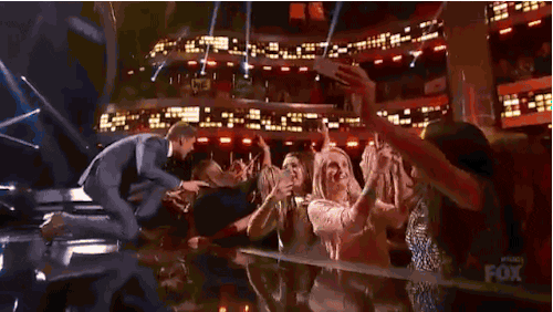 happy ryan seacrest GIF by American Idol